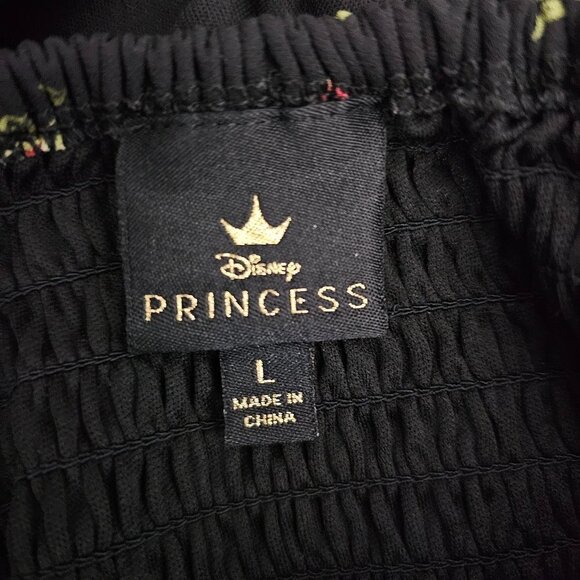 💎424 DISNEY Princess Floral Bell Sleeve Romper - Picture 3 of 11